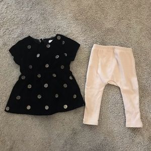 Baby girl outfit set